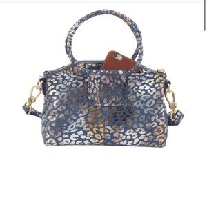 HOBO Sheila Top Zip Crossbody - Mirror Cheetah